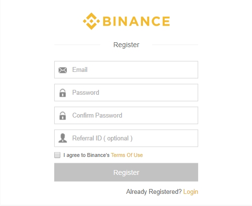 open a binance account